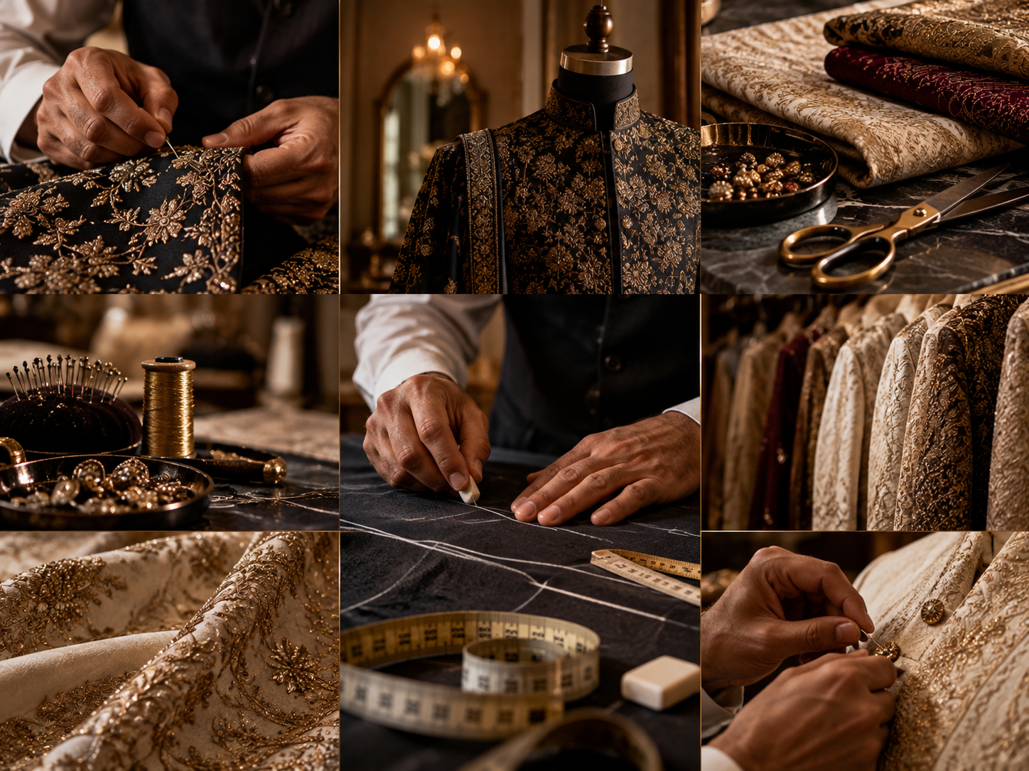 Craftsmanship dan detail bordir premium